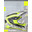 Шлем aserbis profile 4 fluo-yellow/White S