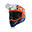 Шлем aserbis x-track orange/blue GREY/RED S